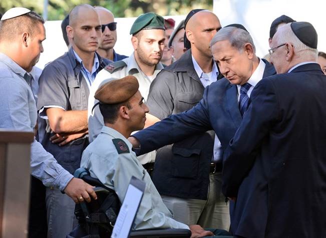 Shai Siman Tov with Netanyahu